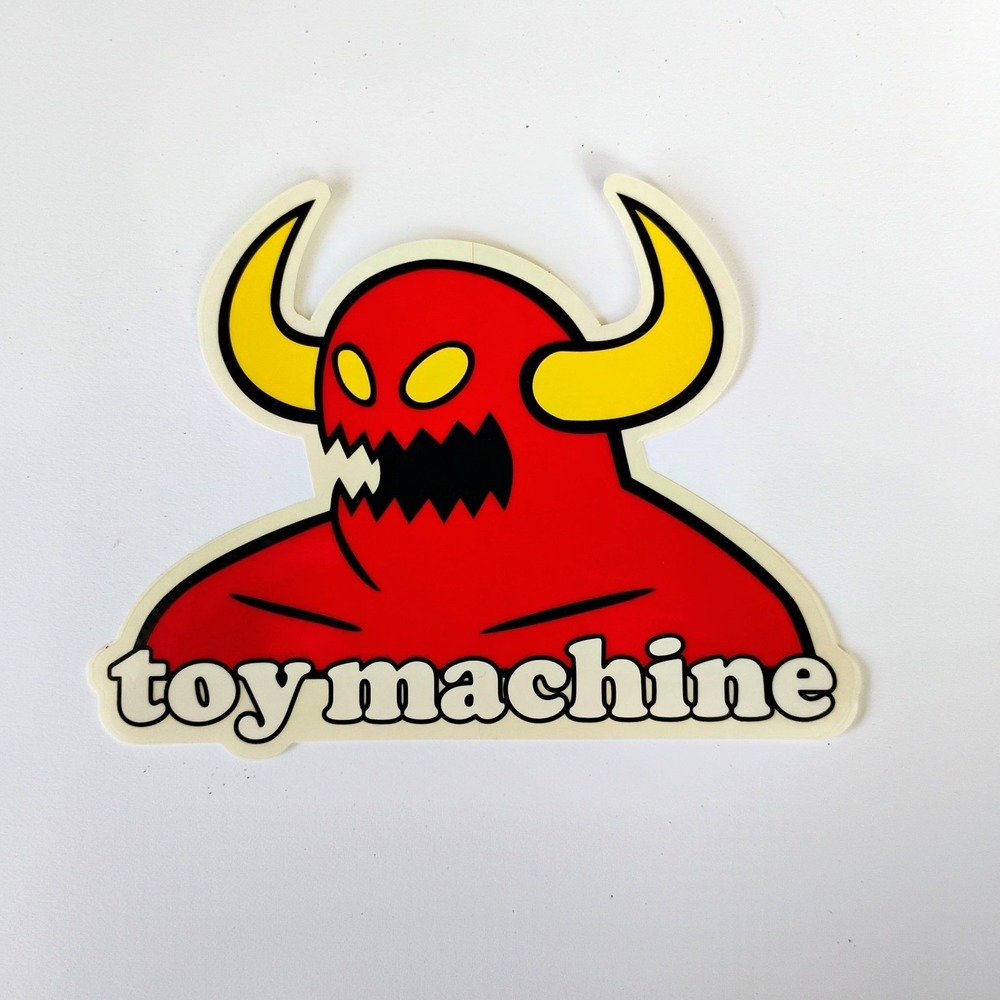 Toy Machine Skaboards Devil Man STICKER Vintage 1990's  Skateboarding Skate